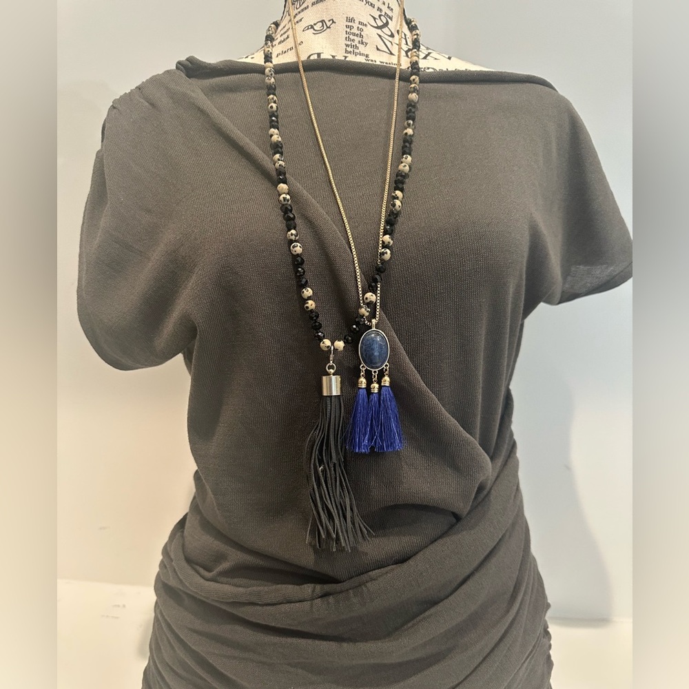 Long tassel necklace bundle 💎